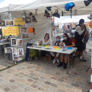 Le stand de Pantin à Roulettes