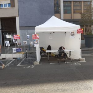 Le stand de Pantin à Roulettes